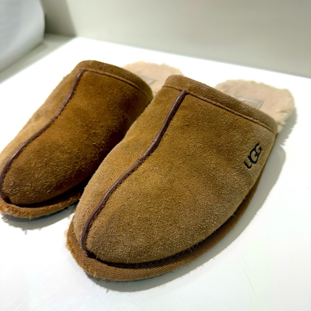 Ugh Pearle Suede Slippers Size 6